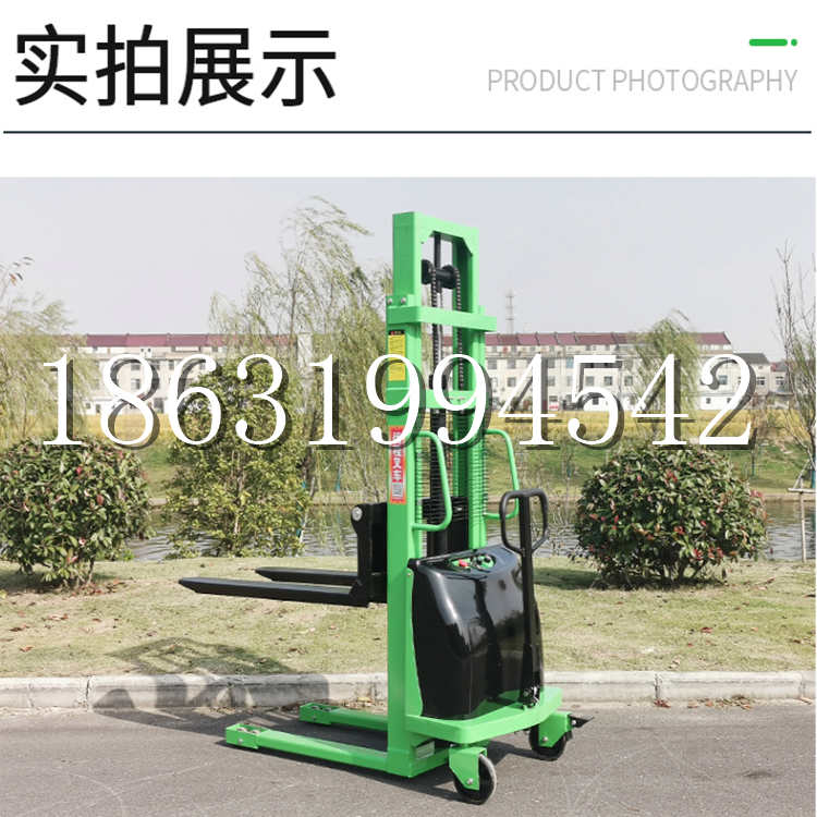 九龙城区电动叉车堆高车液压铲车电瓶1吨2吨站驾步行式小型全自动叉车